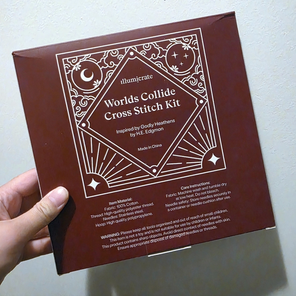 Illumicrate Worlds Collide Cross Stitch Kit
